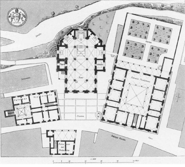 Centre historique de la ville de Pienza